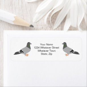 Pigeon Design Return Address