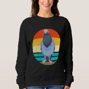 Pigeon fancier bird carrier pigeon peace sweatshirt