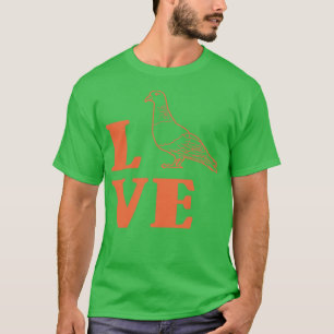 Pigeon Fancier Bird Carrier Pigeon T-Shirt