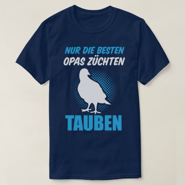 Pigeon Fancier Carrier Pigeon Breeder 4 T-Shirt (Design Front)