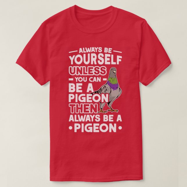 Pigeon Fancier Gift Carrier 2 T-Shirt (Design Front)
