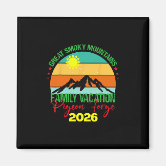 Pigeon Forge Great Smoky Mountains Family Vacation Magnet