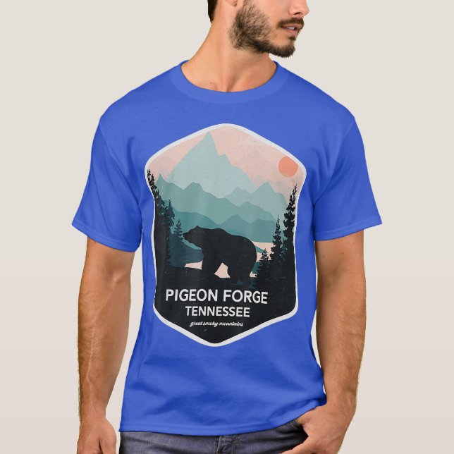 Pigeon Forge Great Smoky Mountains Tennessee T-Shirt (Front)
