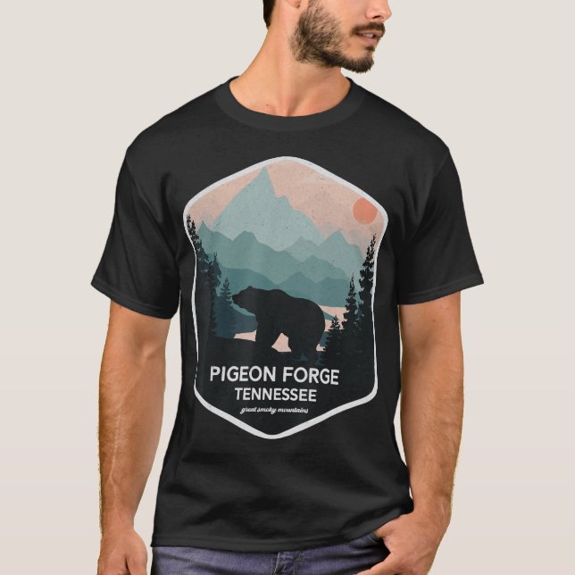 Pigeon Forge Great Smoky Mountains Tennessee T-Shirt (Front)