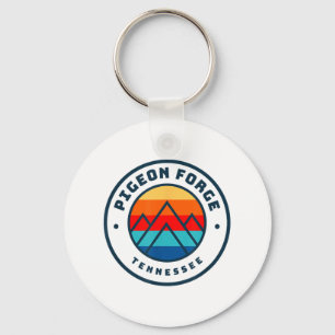 Pigeon Forge Skiing Snowboarding Ski Family Trip _ Key Ring