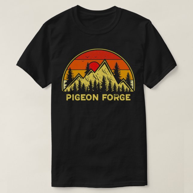 Pigeon Forge Souvenirs Great Smoky Mountains Tenne T-Shirt (Design Front)
