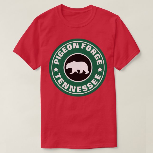 PIGEON FORGE TENNESSEE BEAR GREAT SMOKY MOUNTAINS  T-Shirt (Design Front)