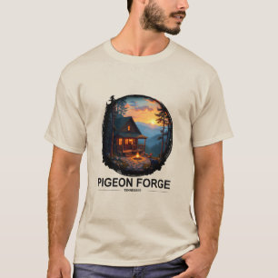 Pigeon Forge, Tennessee Cabin in the Mountains T-Shirt