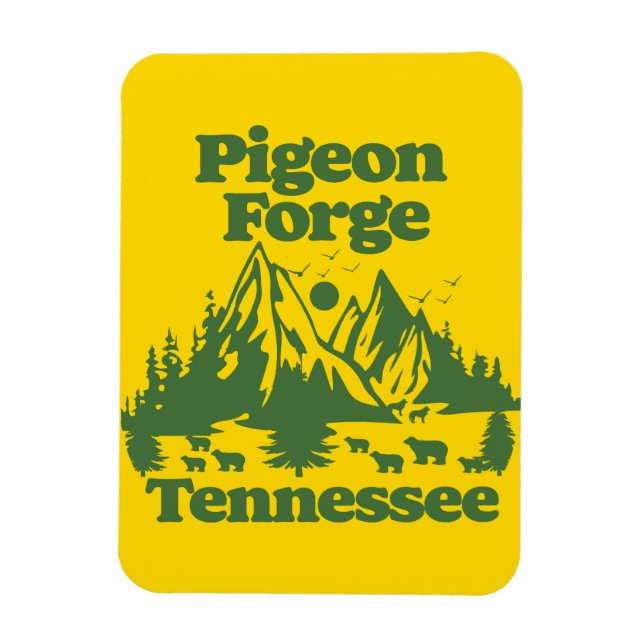 Pigeon Forge Tennessee Magnet (Vertical)