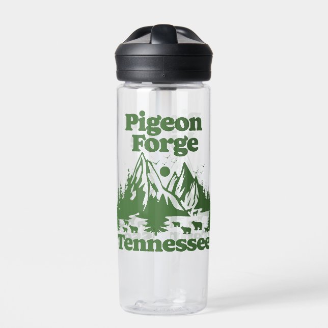 Pigeon Forge Tennessee Water Bottle (Front)