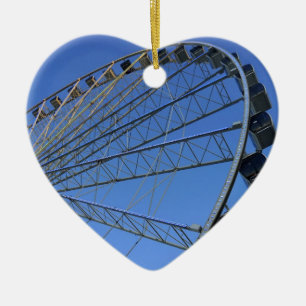 Pigeon Forge Wheel Ceramic Tree Decoration