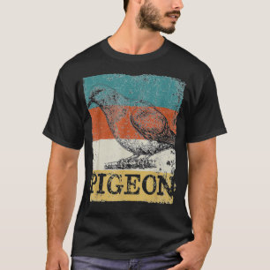 Pigeon Homing Fancier Trainer Gift American Racing T-Shirt
