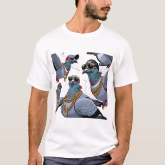 Pigeon Hood T-Shirt