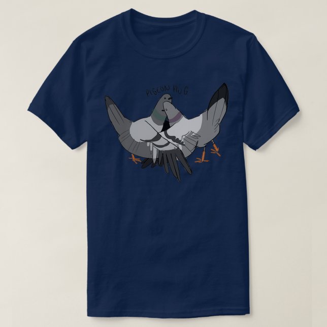 pigeon hug T-Shirt (Design Front)