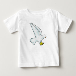 Pigeon Ice skating Ice skates Baby T-Shirt