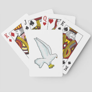 Pigeon Ice skating Ice skates Playing Cards