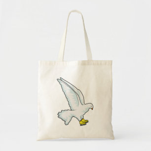 Pigeon Ice skating Ice skates Tote Bag