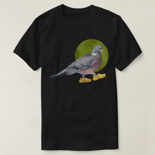 Pigeon In Shoes in pink 2 T-Shirt (Design Front)