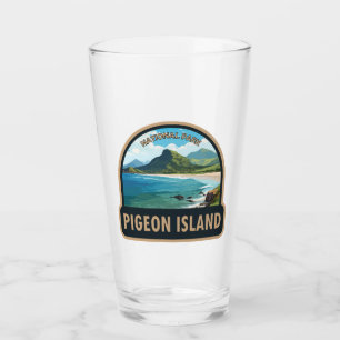 Pigeon Island National Park Saint Lucia Travel Art Glass