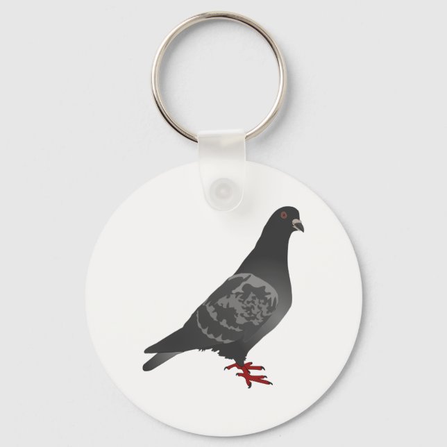 Pigeon Key Ring (Front)