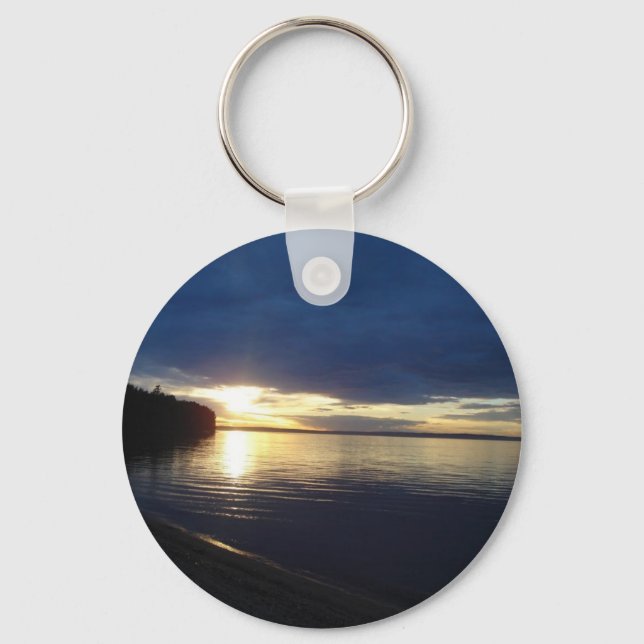 Pigeon Lake Keychain (Front)