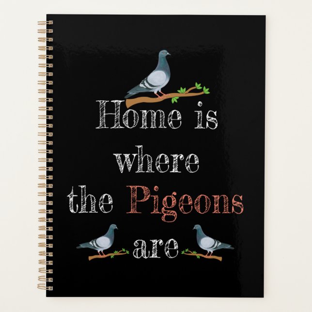 Pigeon Lover Pigeon Racing Gift Pigeon Breeding Planner (Front)