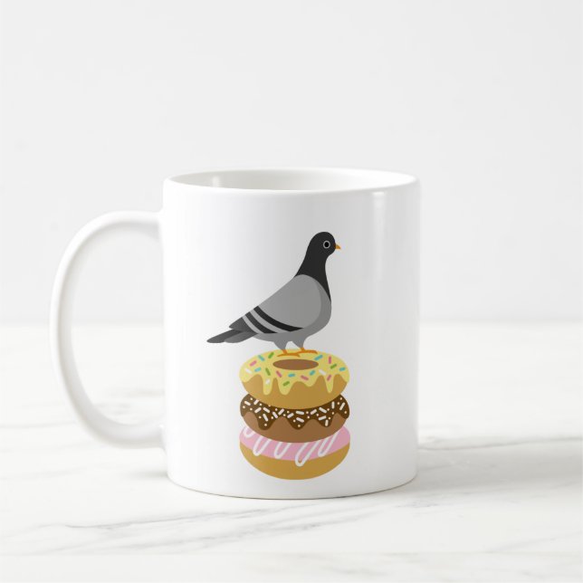 Pigeon Mugs (Left)