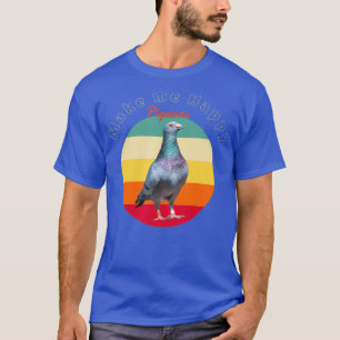 Pigeon over a Sunset T-Shirt