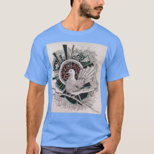 pigeon pen art drawing of Pigeon pigeon art s pige T-Shirt