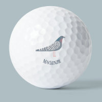 Pigeon Personalised Golf Balls