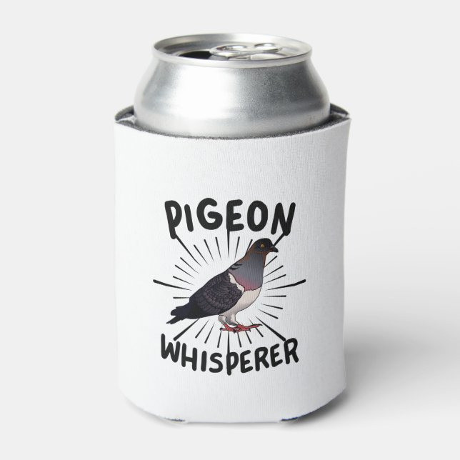 Pigeon - Pigeon Whisperer Can Cooler (Can Front)