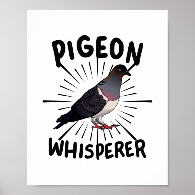 Pigeon - Pigeon Whisperer Poster (Front)