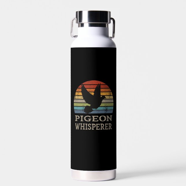 Pigeon - Pigeon Whisperer Water Bottle (Front)