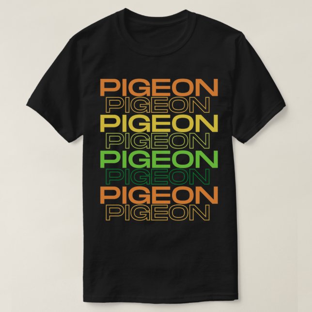 pigeon pigeonpigeon 2 T-Shirt (Design Front)
