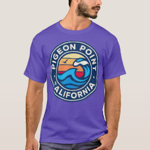 Pigeon Point California CA Vintage Nautical T-Shirt