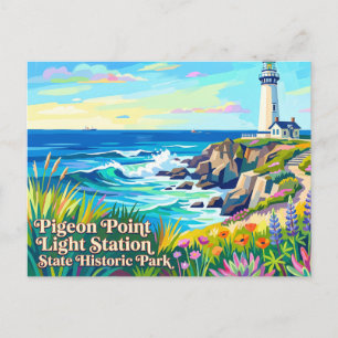 Pigeon Point Light Station State Historic Park Postcard