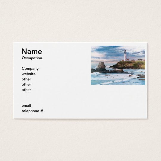 Pigeon Point Lighthouse Business Cards