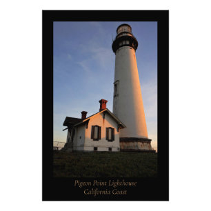 Pigeon Point Lighthouse California Coast Photo Print