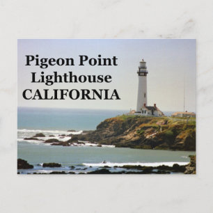 Pigeon Point Lighthouse, California Postcard