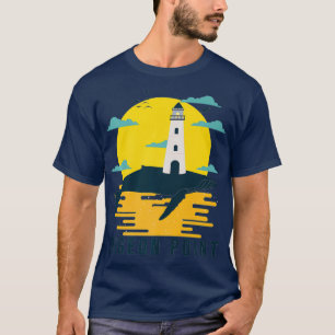 Pigeon Point Lighthouse California Route 1 T-Shirt
