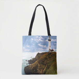 Pigeon Point Lighthouse   California Tote Bag