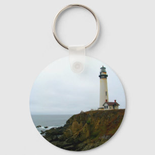 Pigeon Point Lighthouse Key Ring