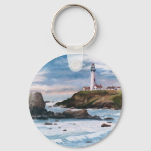 Pigeon Point Lighthouse Keychain
