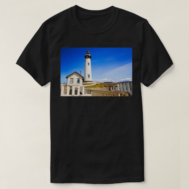 Pigeon Point Lighthouse T-Shirt (Design Front)