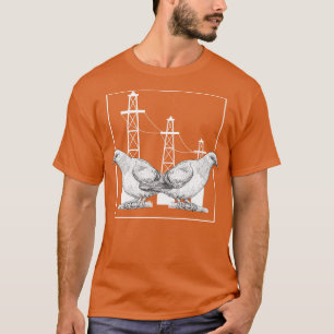 Pigeon Racing Animal Gift Dove Pigeon T-Shirt