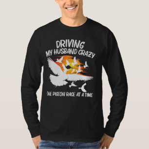 Pigeon Racing For Women Grandma Homing Pigeons T-Shirt