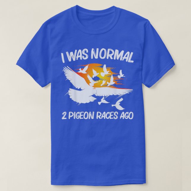 Pigeon Racing Gift For Homing Bird Lovers T-Shirt (Design Front)