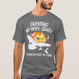 Pigeon Racing Gift For Men Grandpa Homing Pigeon T-Shirt