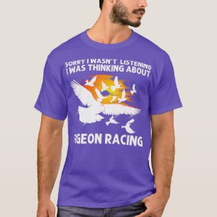 Pigeon Racing Gift For Men Women Homing Pigeon T-Shirt