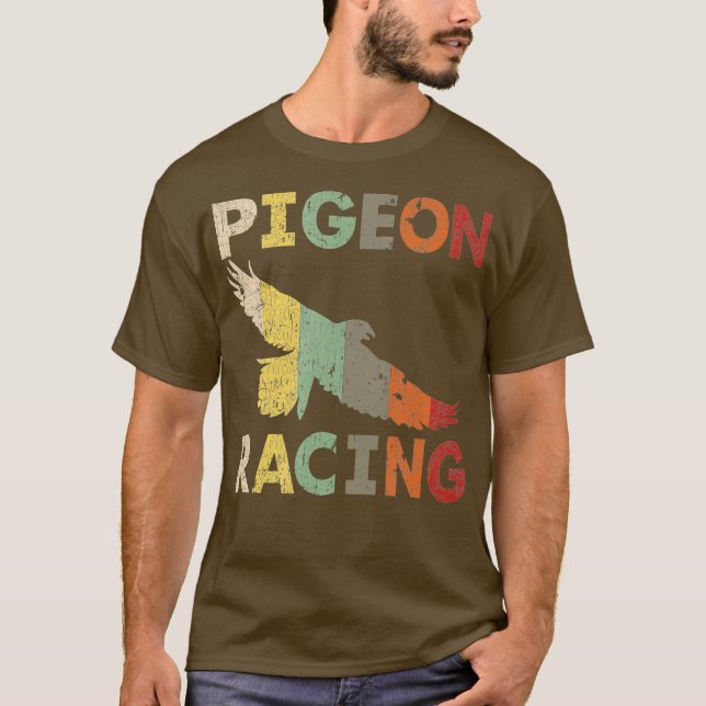 Pigeon Racing T-Shirt (Front)